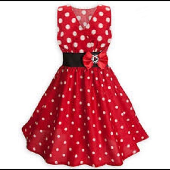 Disney Dresses & Skirts - Disney Parks Minnie Mouse Cameo Dress Sz S (BO)